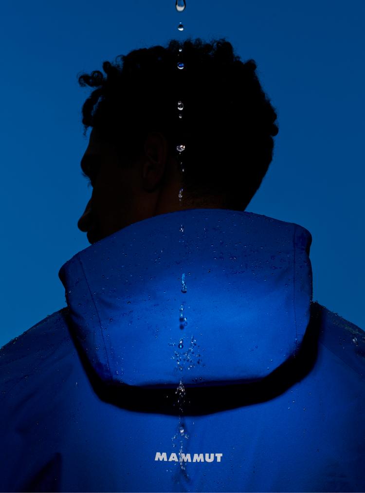 Veste GoreTex bleue Mammut