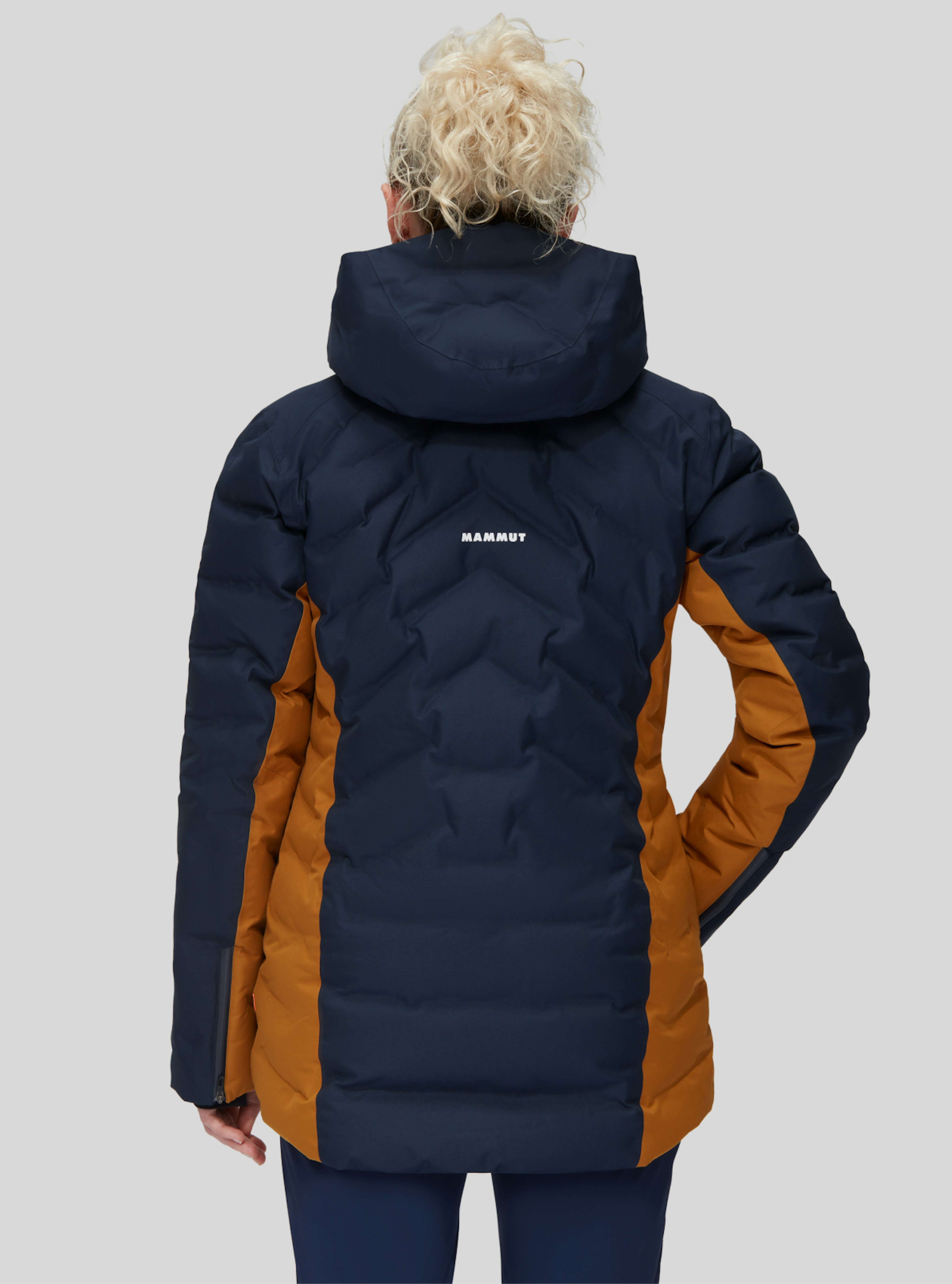 Mammut DryTech Women's Ski Hooded Jacket Size XL Winter Sportwear