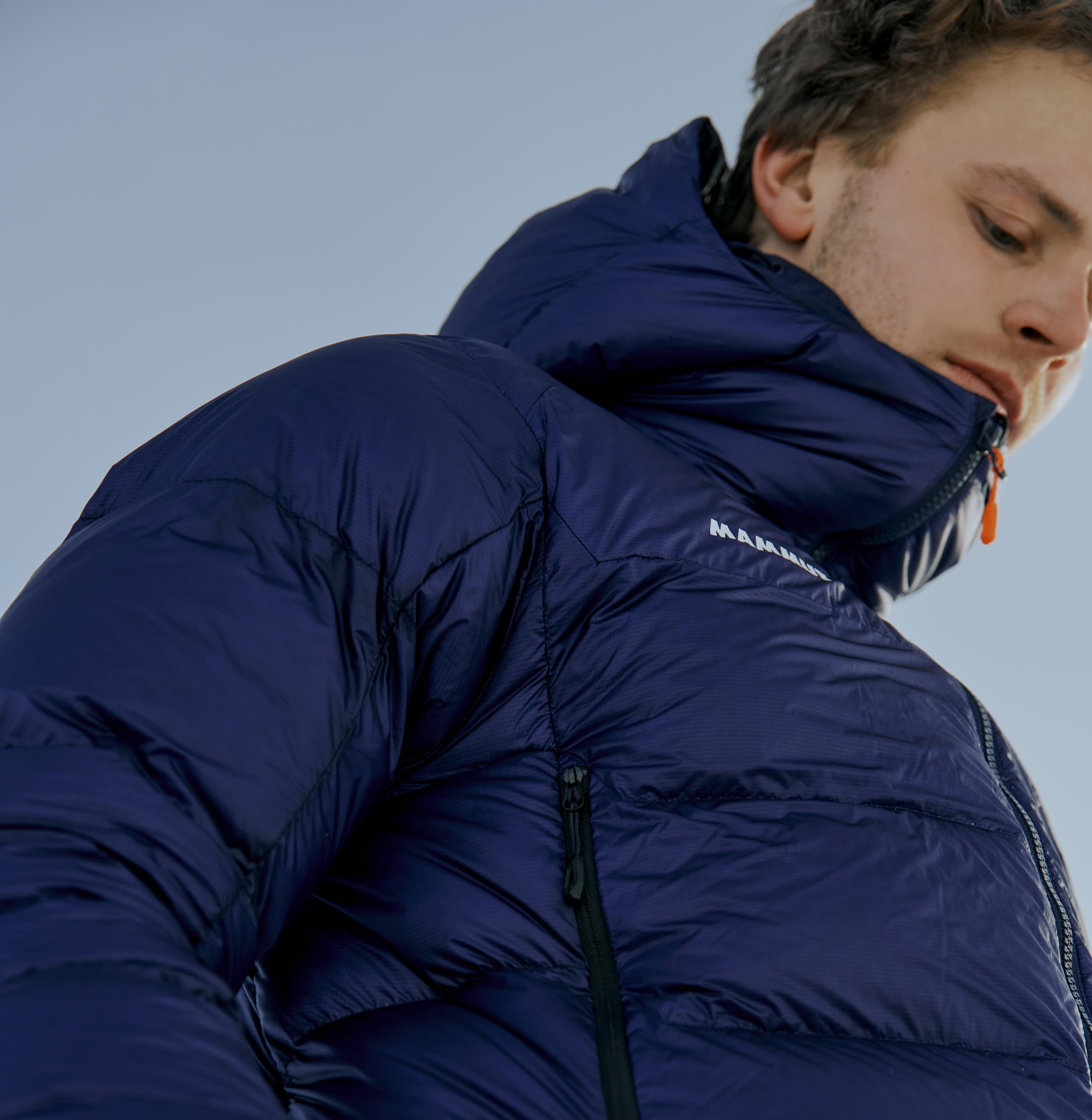 blaue Mammut Jacke für Männer