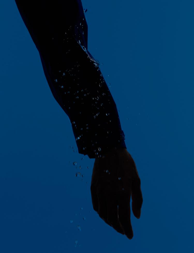 Veste GoreTex bleue Mammut