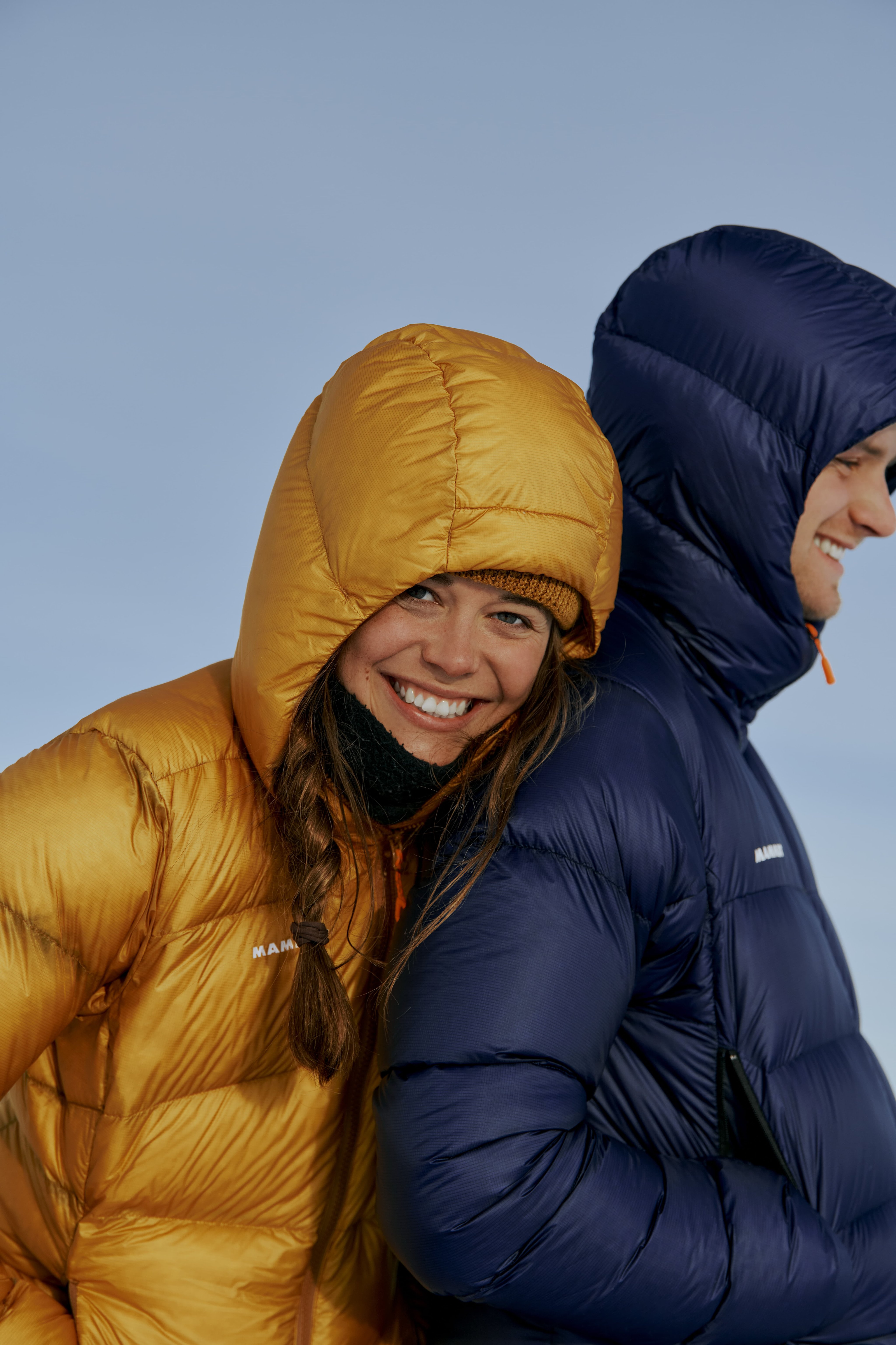 gelbe Mammut Jacke für Damen