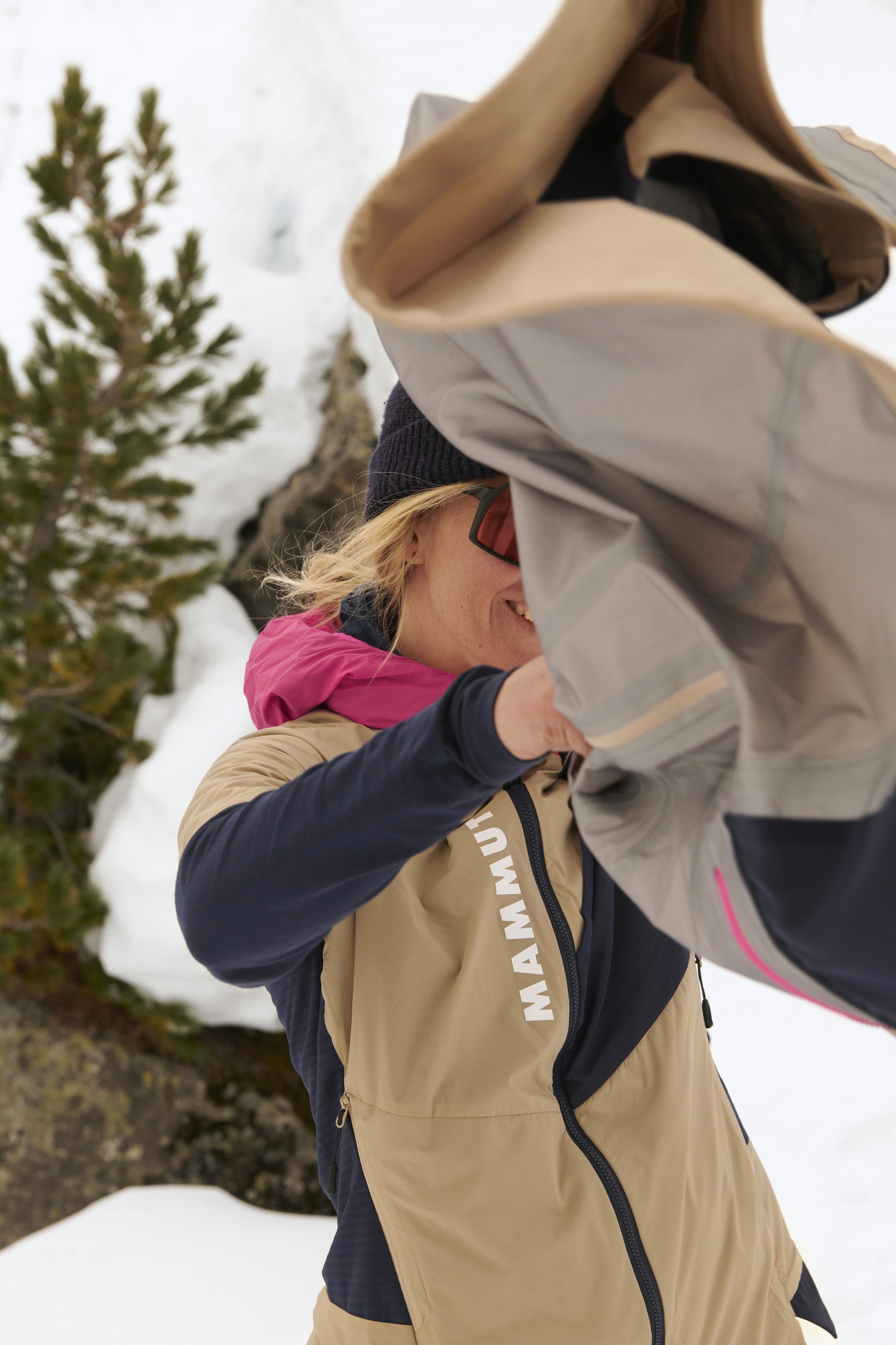 Ski touring in Madrisa