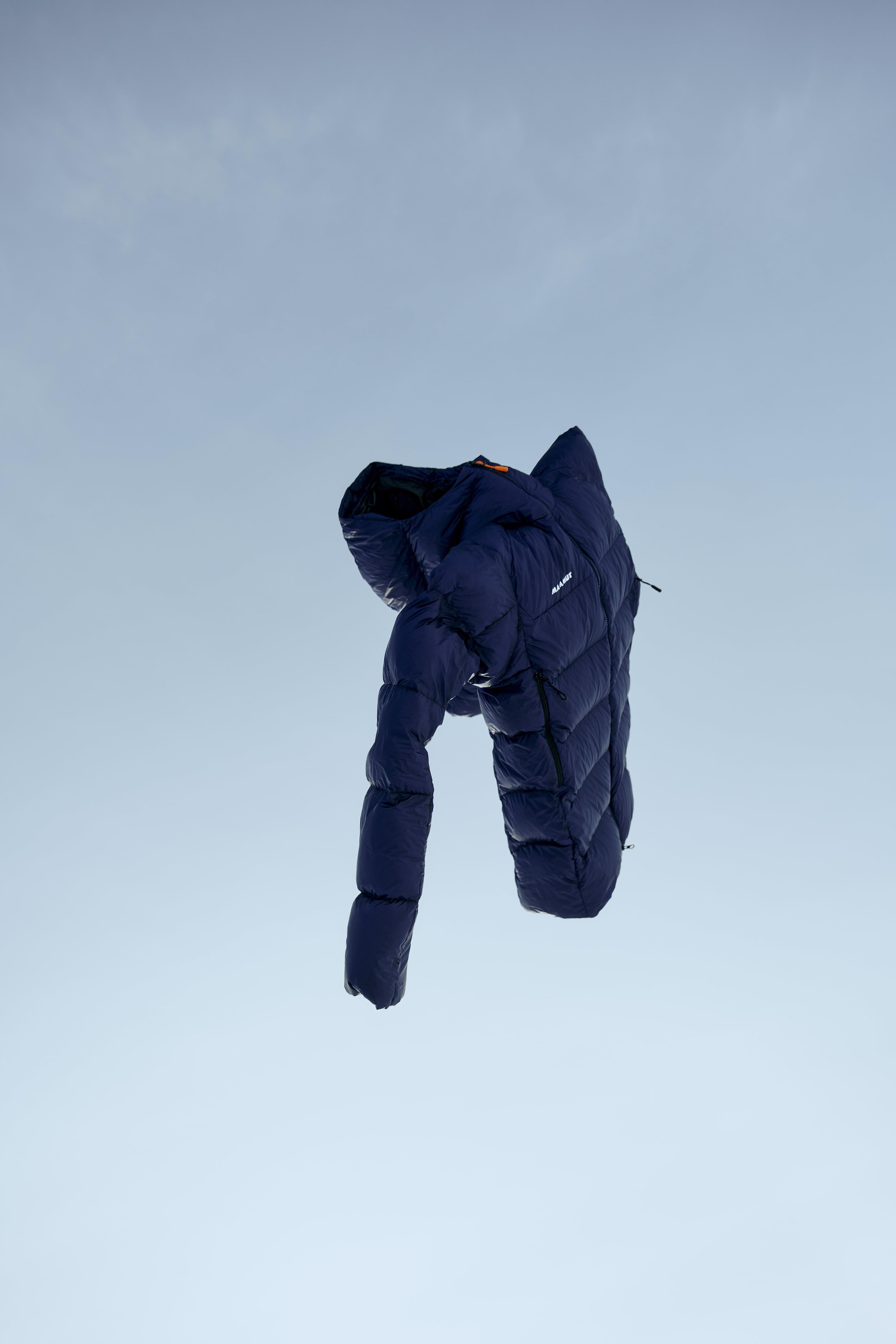 veste Mammut bleu foncé pour femmes