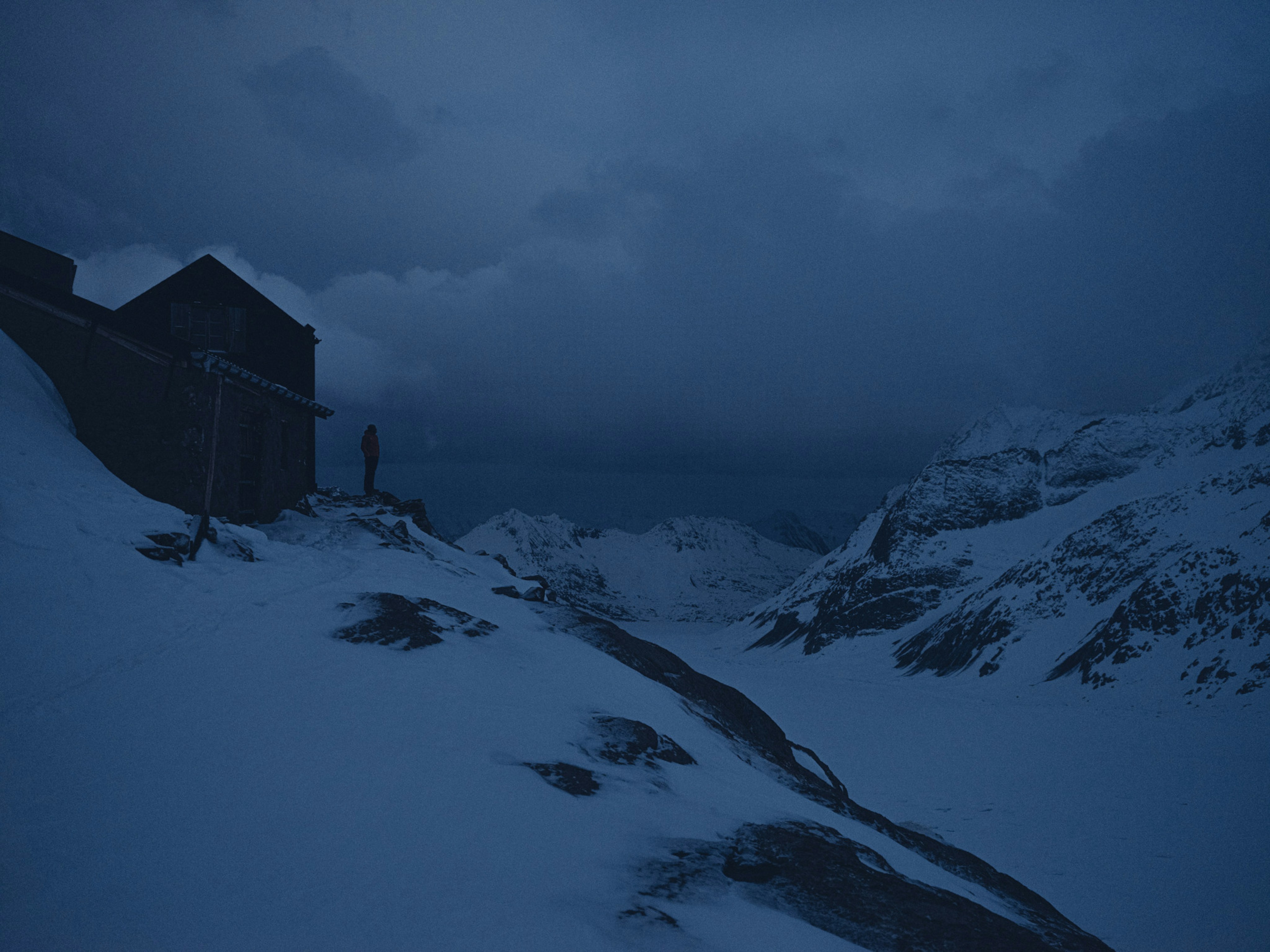 House on the Aletsch Glacier for Together for glaciers.