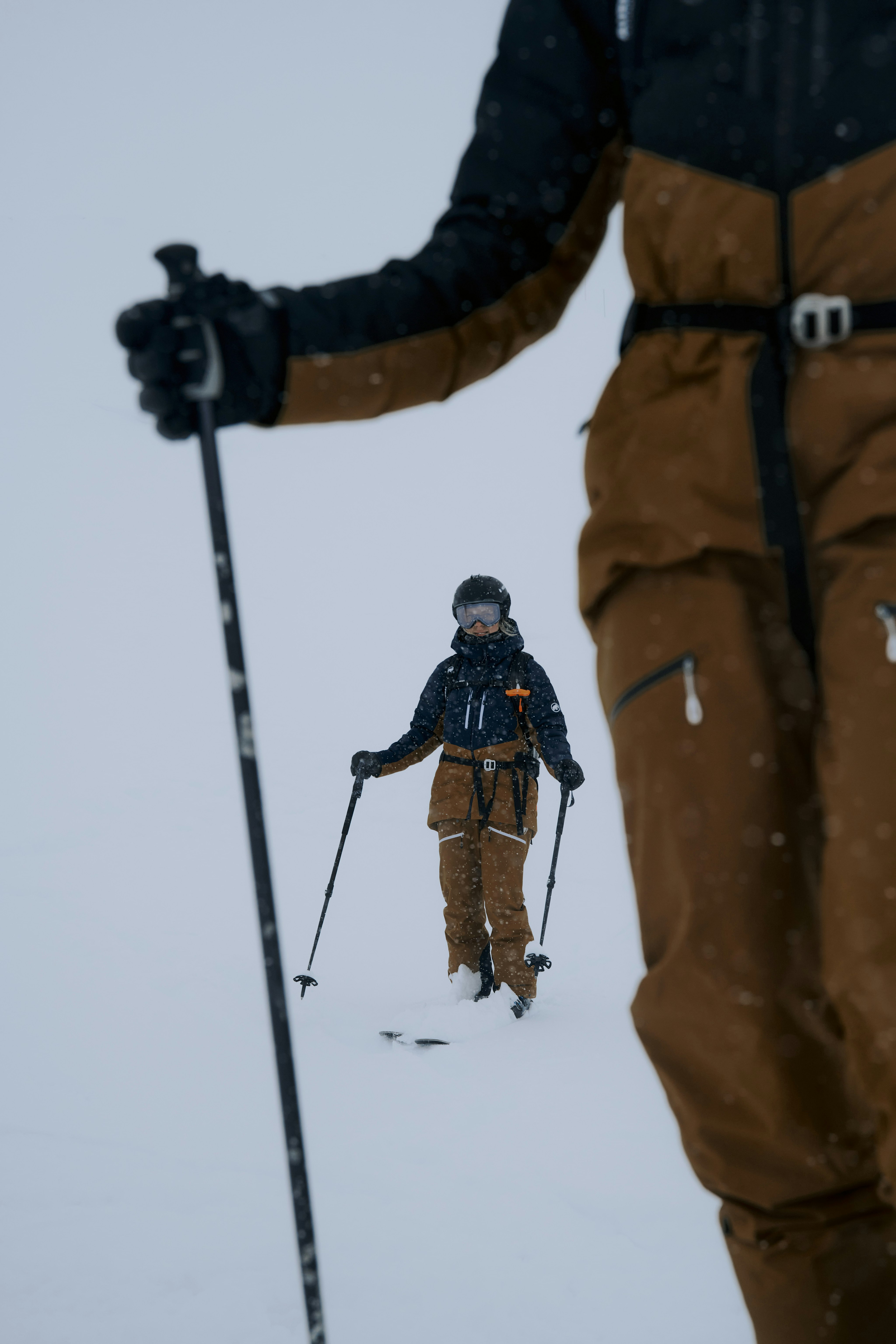 Skiing in Sweden Mammut