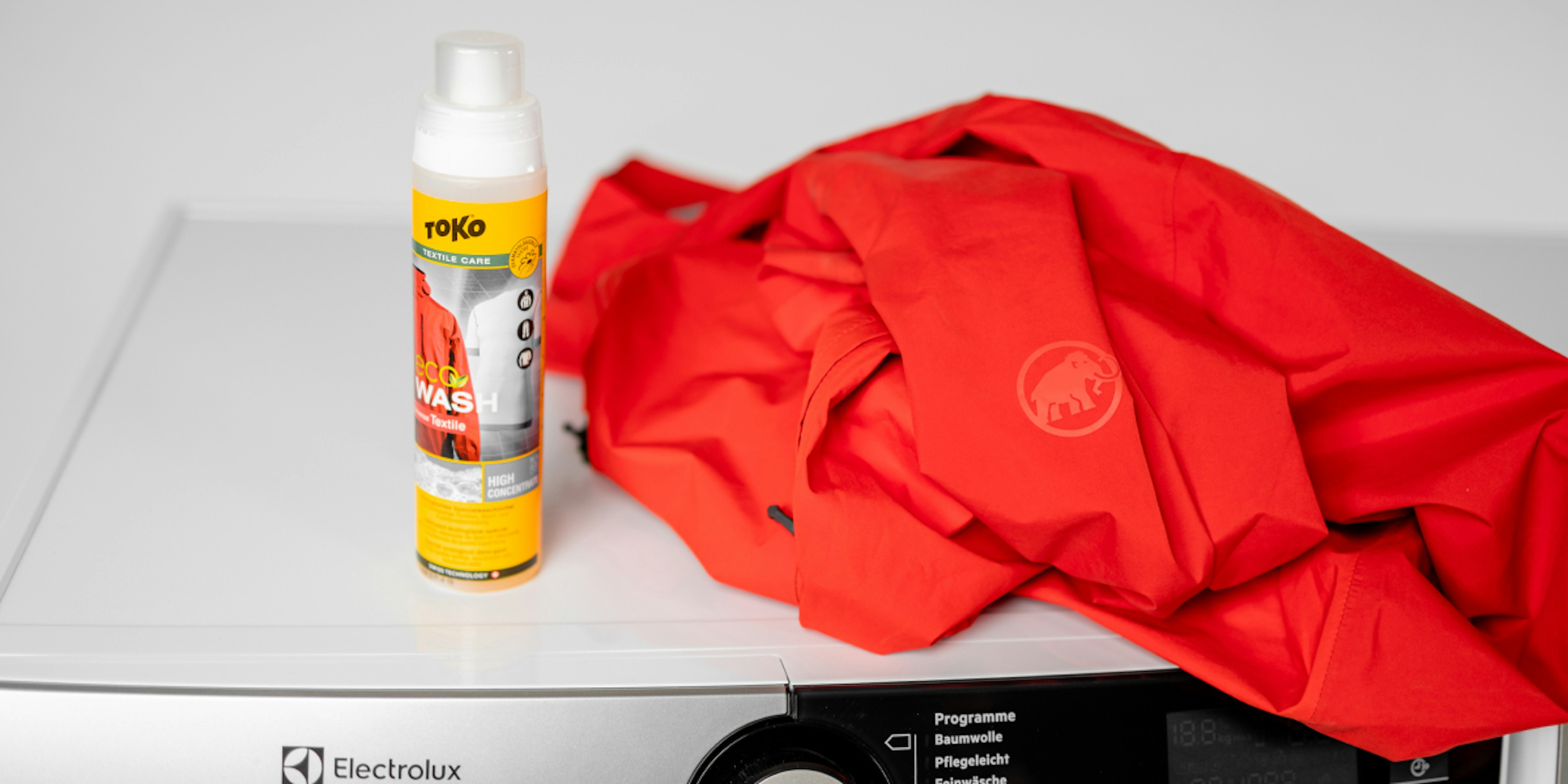Choose the right detergent for your hardshell jacket