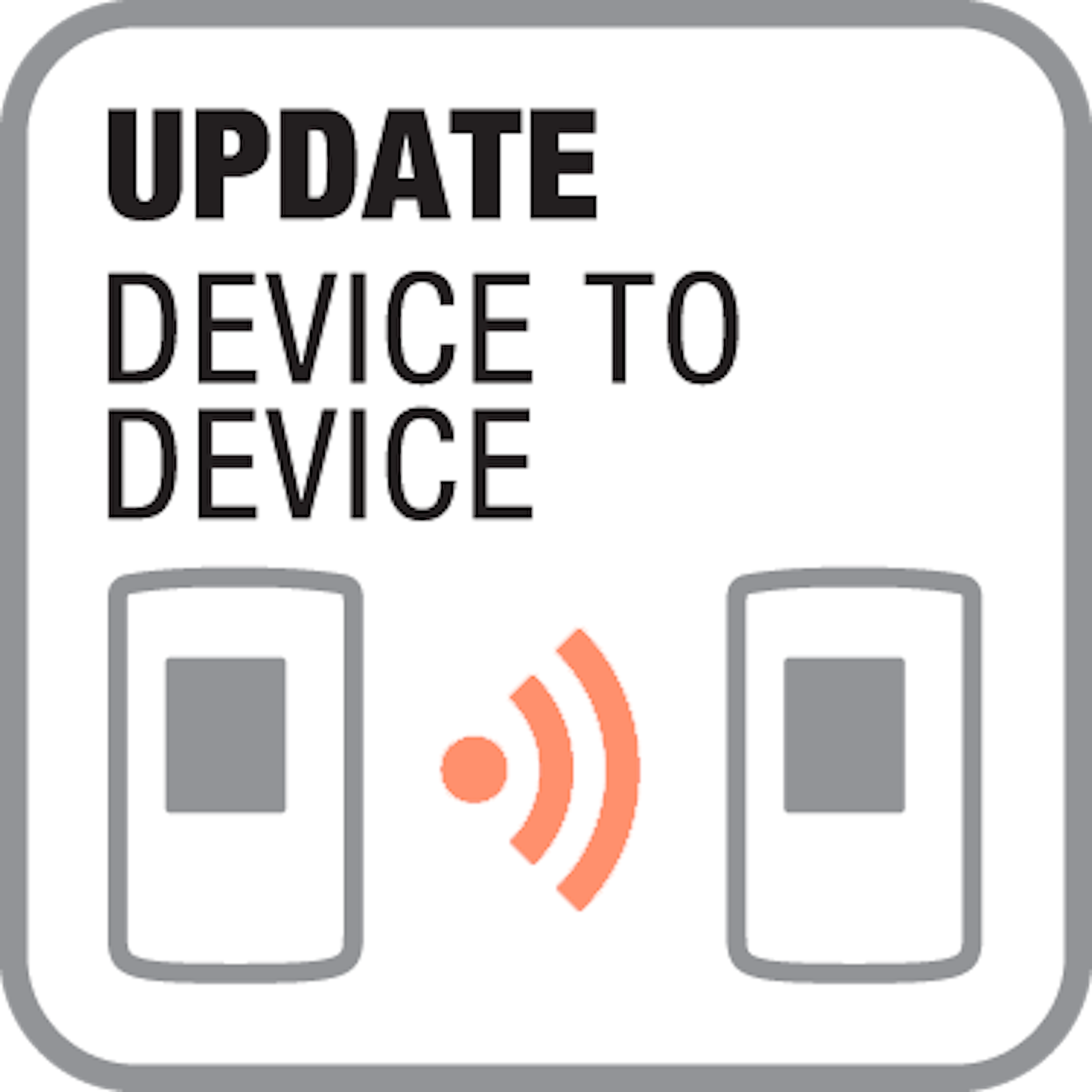 Icon Update Device to Device